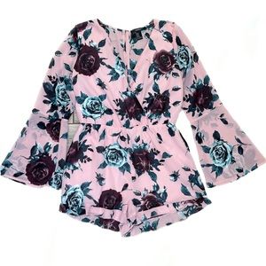 Pink & Rose Romper